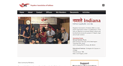 Desktop Screenshot of indiananepali.org